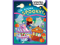Halloween-Malbuch mit Kürbissen, Geistern und Süßigkeitenständen, Text: „Oh soooo SPOOKY!“