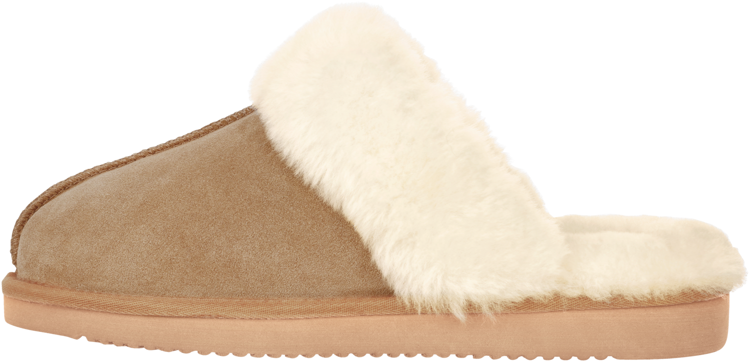 ESMARA MEN Herren Premium-Lammfellhausschuhe (Braun, 42) – Bild 4 von 4