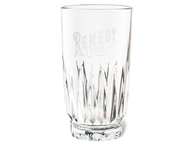 Remedy Spiced Rum 41,5% Glas + mit Highball Vol Geschenkbox