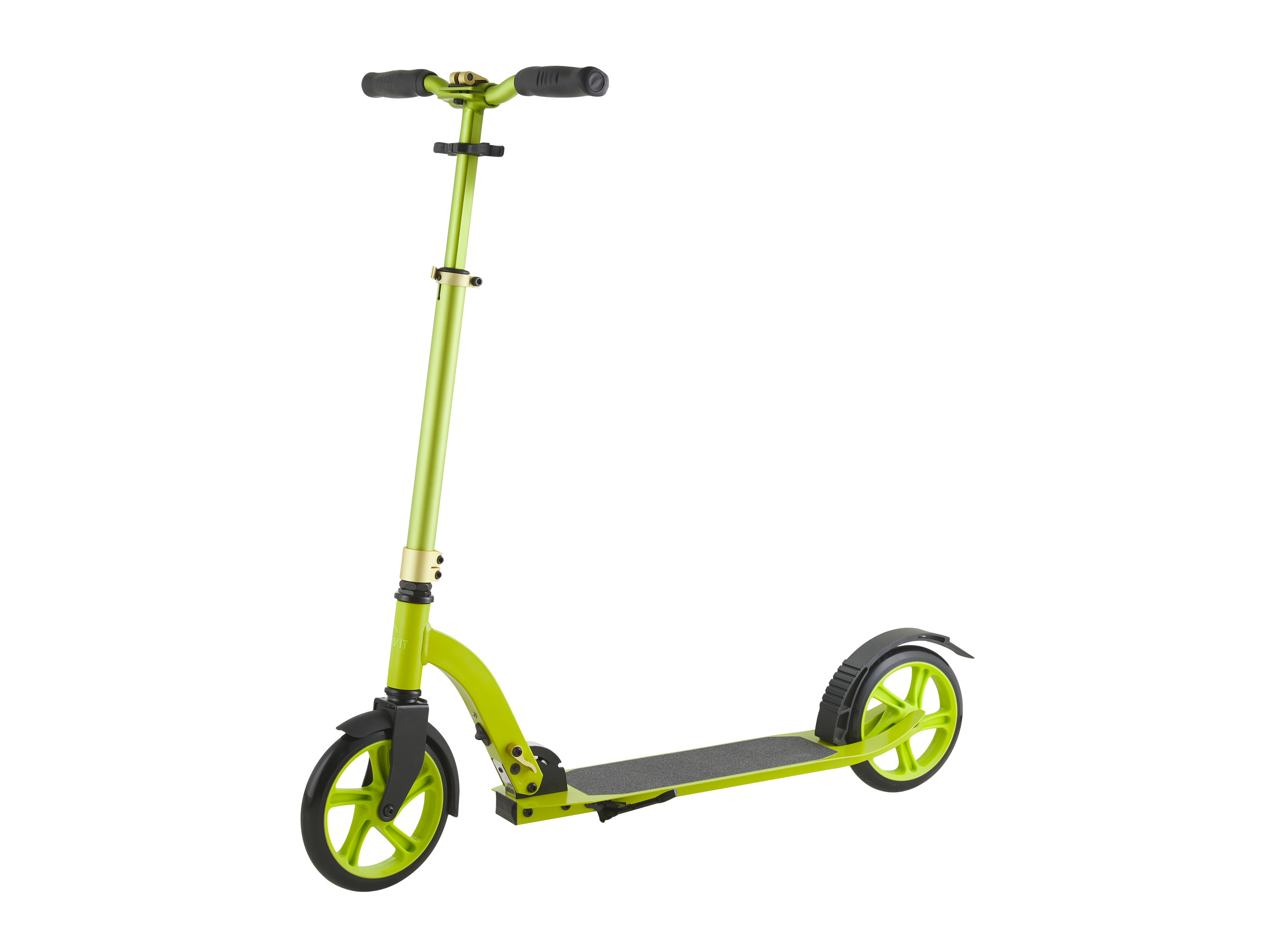 CRIVIT Aluminium-Scooter Big Wheel (Limette) | 04334036094549