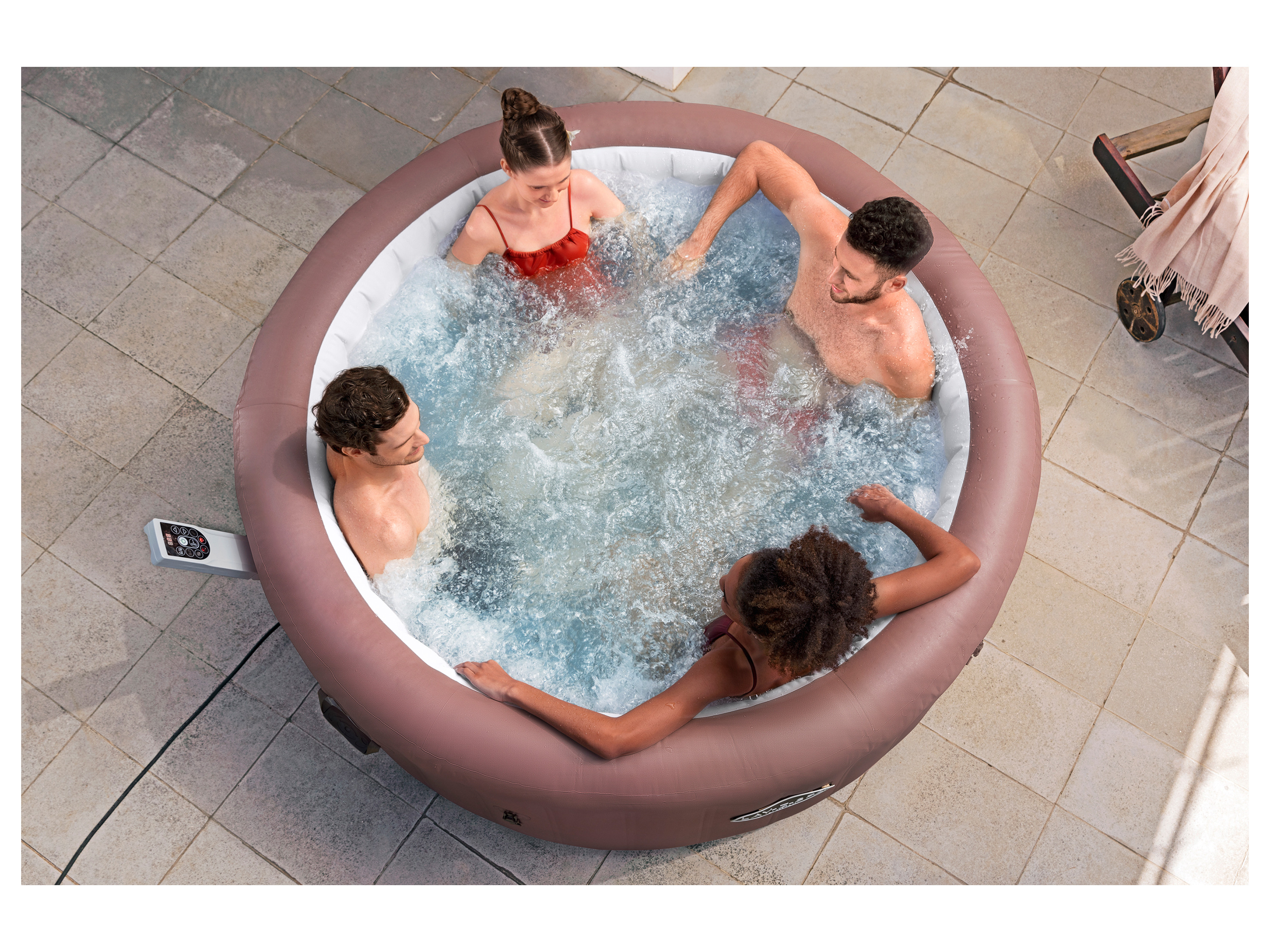 Thumbnail - Bestway Lay-Z Spa Hawaii MaxHold Smart AirJet 6, 196 x 71 cm