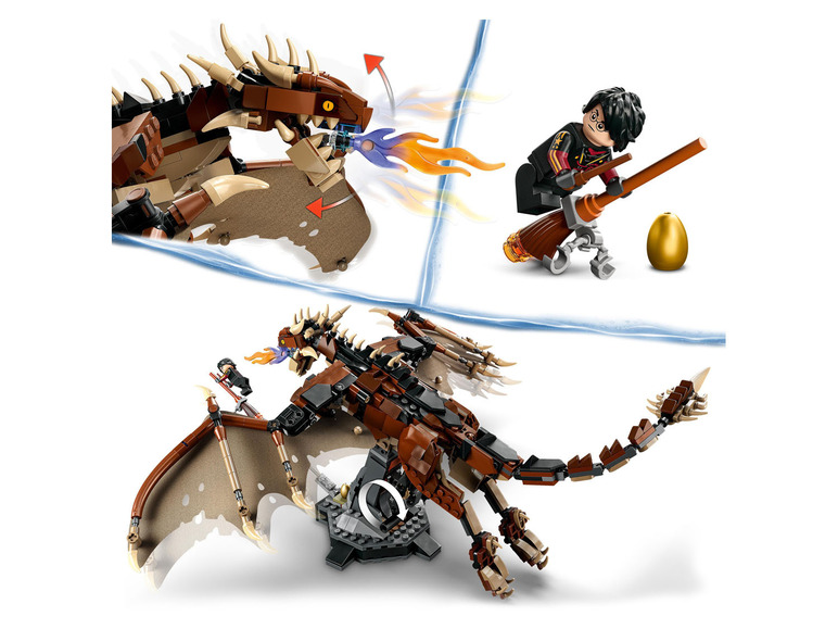 Gehe zu Vollbildansicht: Lego Harry Potter 76406 »Ungarischer Hornschwanz« - Bild 3