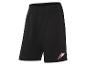 Schwarze Sportshorts mit Logo.