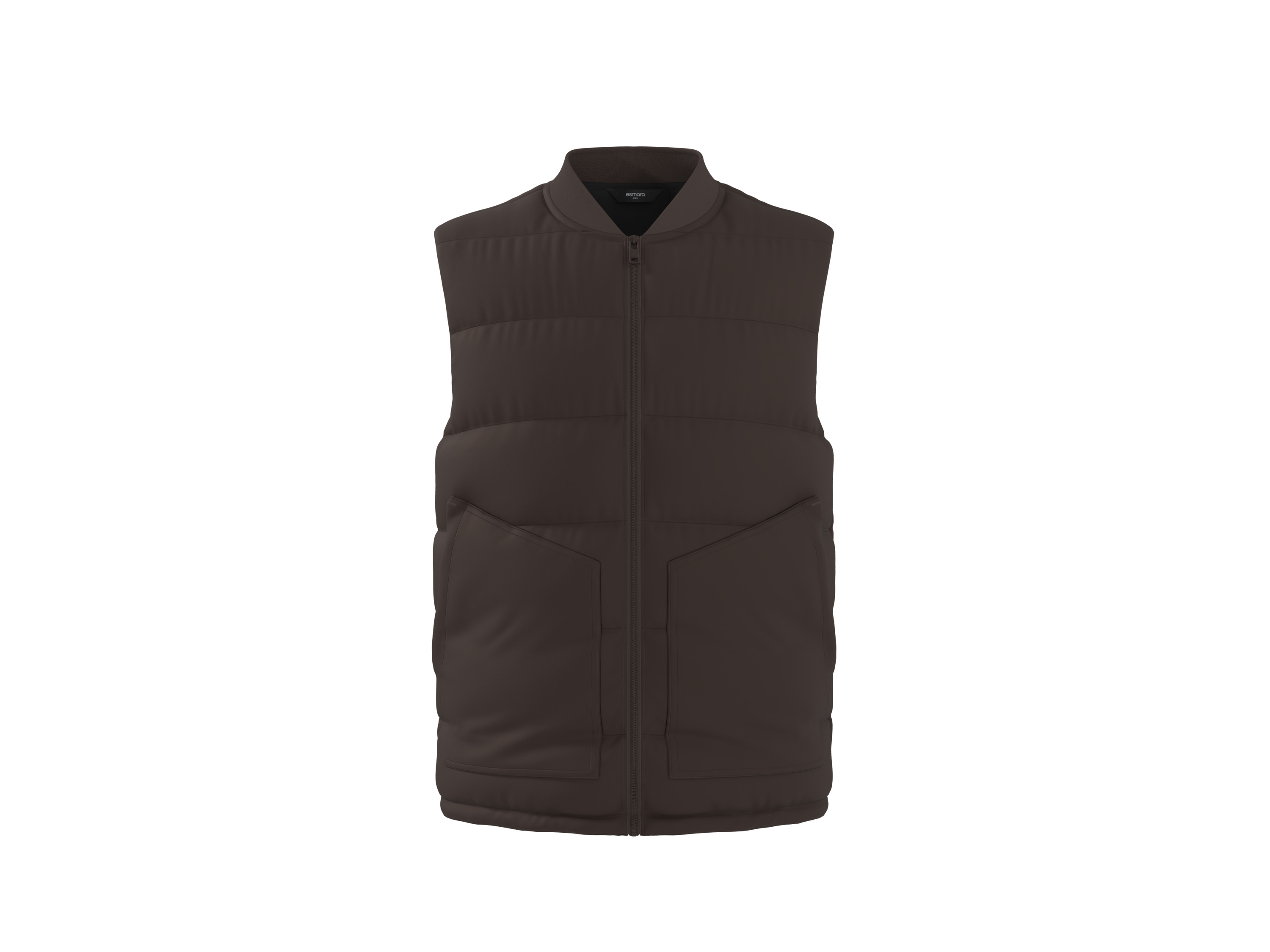 ESMARA MEN Herren Lightweight-Weste (Braun, S (44/46))""
