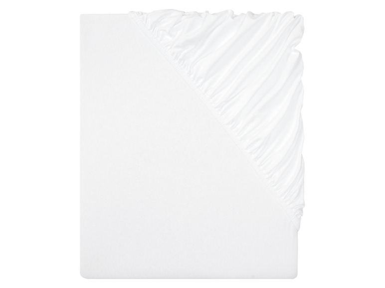 Gehe zu Vollbildansicht: LIVARNO home Bi-Elastic Jersey Spannbettlaken, 90-100 x 200 cm - Bild 3