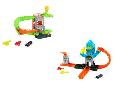 HOT WHEELS Spielset »City Gorilla Slam Attack / City Croco Pizza Attack«
