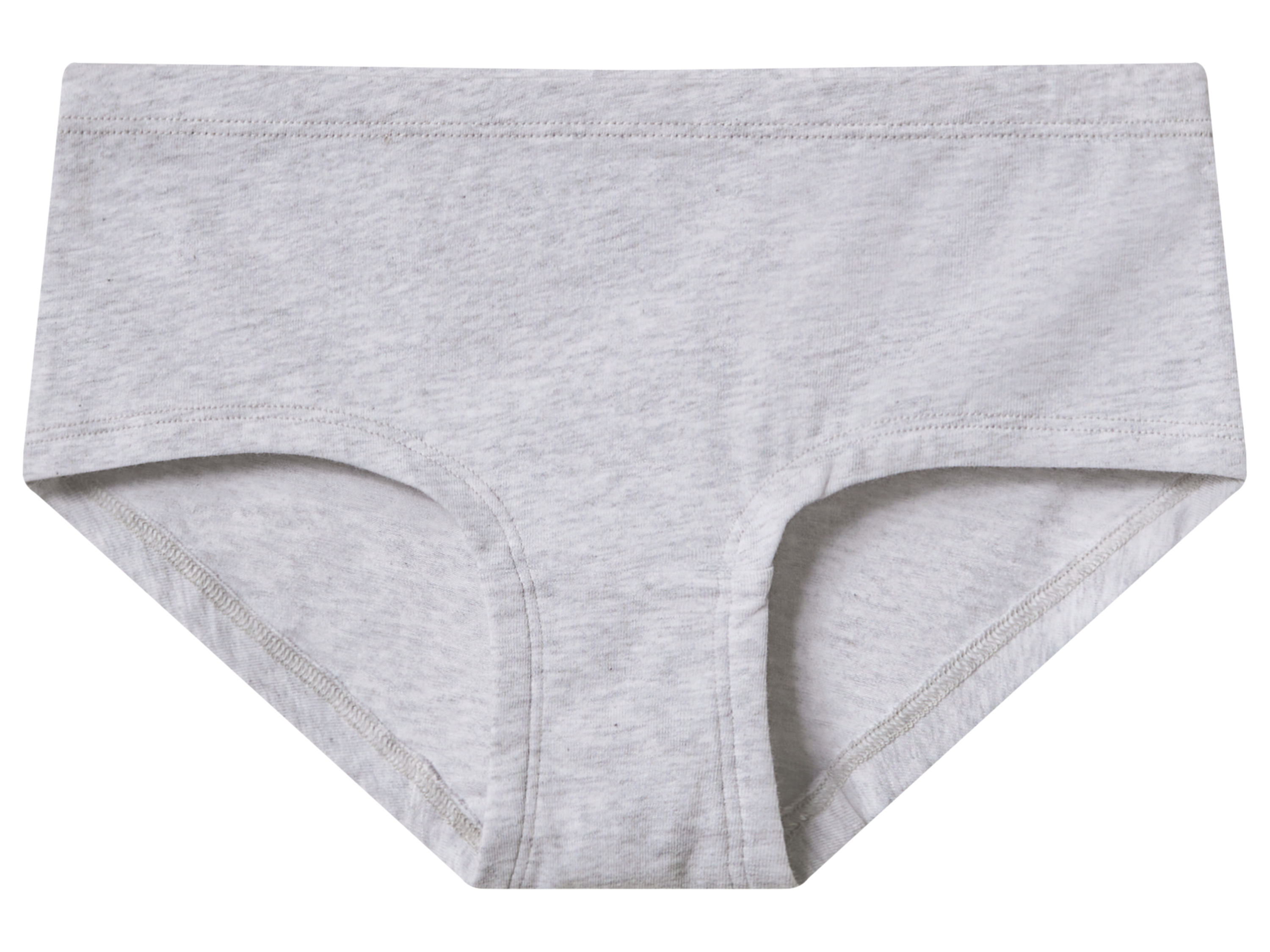 Thumbnail - esmara® Kinder Mädchen Hipster 4 Stück (schwarz/grau/weiß, 146/152)