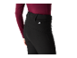 Damen-Skihose mit hohem Bund und Logo auf der Rückseite