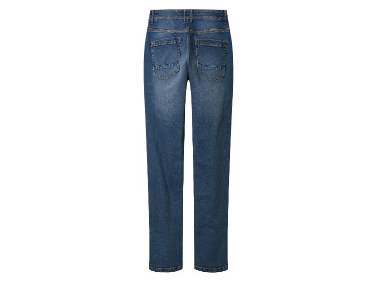 Herren Jeans, Straight Fit, normale Leibhöhe
