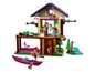 LEGO Friends Baumhaus mit Kajak, Minifiguren und Tieren.