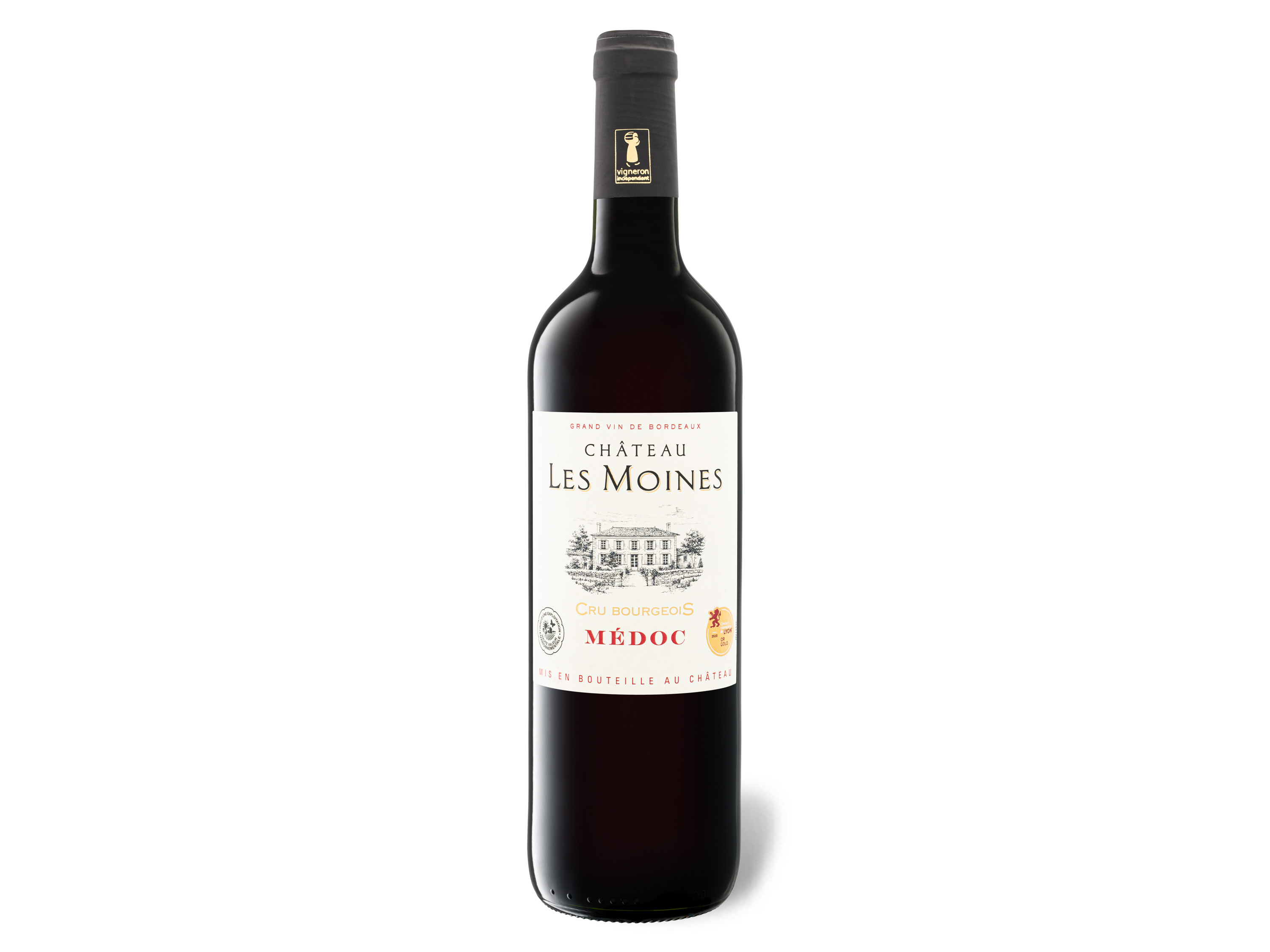 Château les Moines Cru Bourgeois AOC Médoc trocken, Rotwein 2018 Wein & Spirituosen Lidl DE