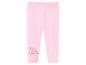 Rosa Kinderleggings mit einem Cartoon-Charakter und Sternenmotiv.