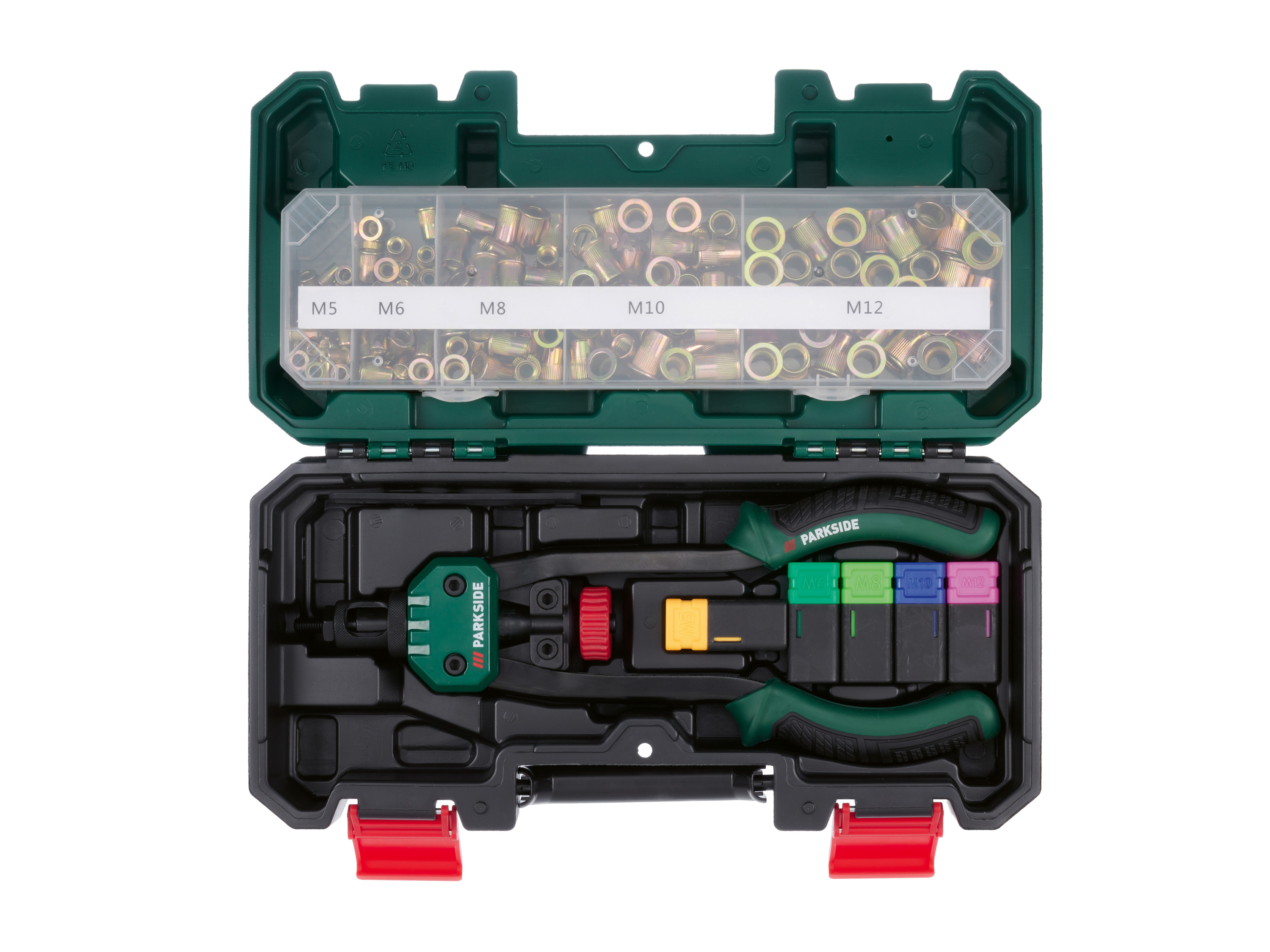 Thumbnail - PARKSIDE® Nietmutternzange, inkl. Zubehör