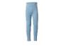 Hellblaue Kinderleggings mit elastischem Bund.