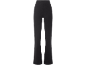 Schwarze Schlaghose für Damen.