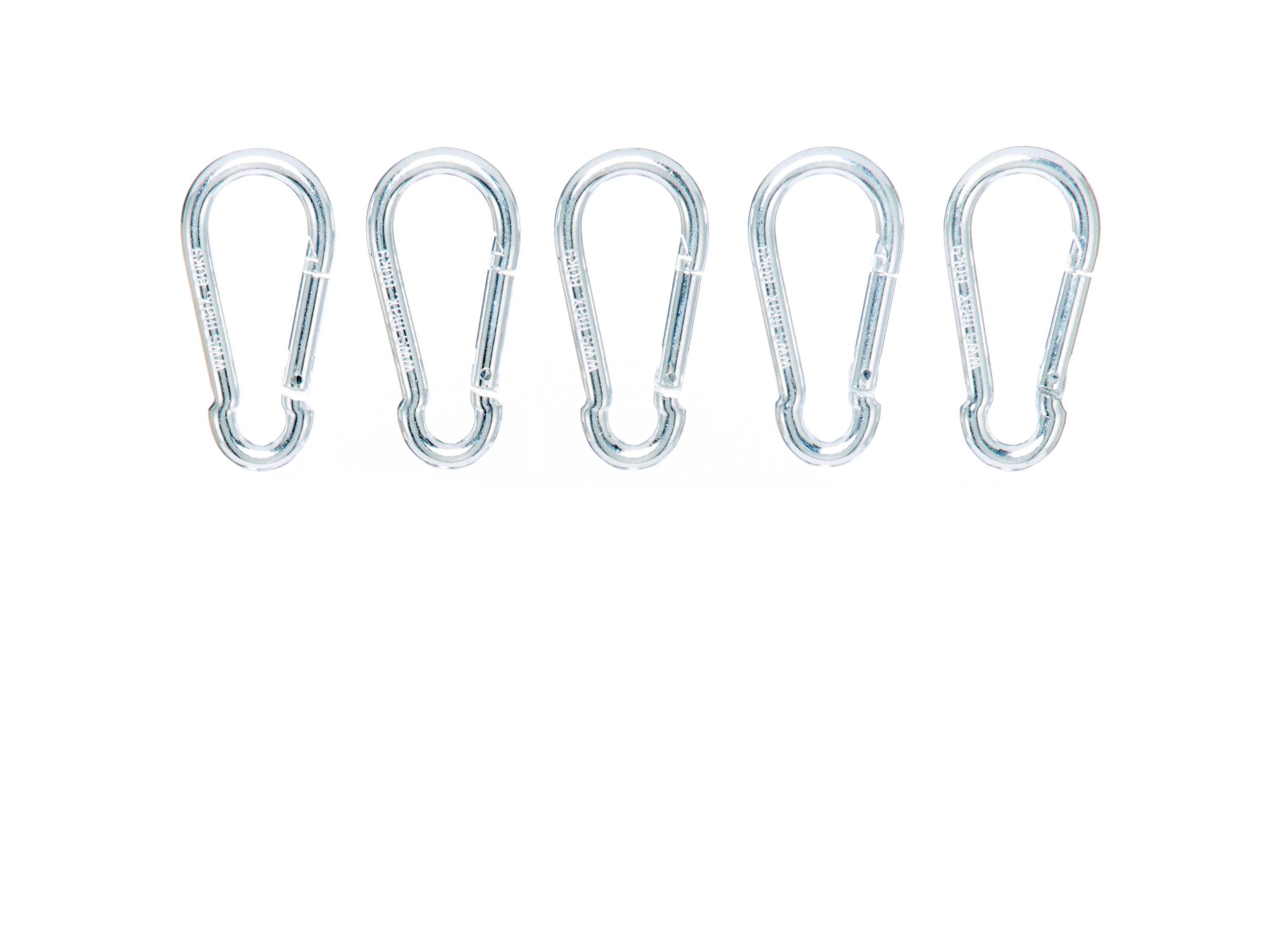 PARKSIDE® Karabiner-/Schäkelhaken-Set (Karabinerhaken 80 mm)