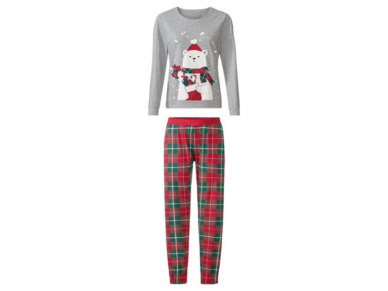 Gehe zu Vollbildansicht: esmara Damen Pyjama mit weihnachtlichen Motiven - Bild 13