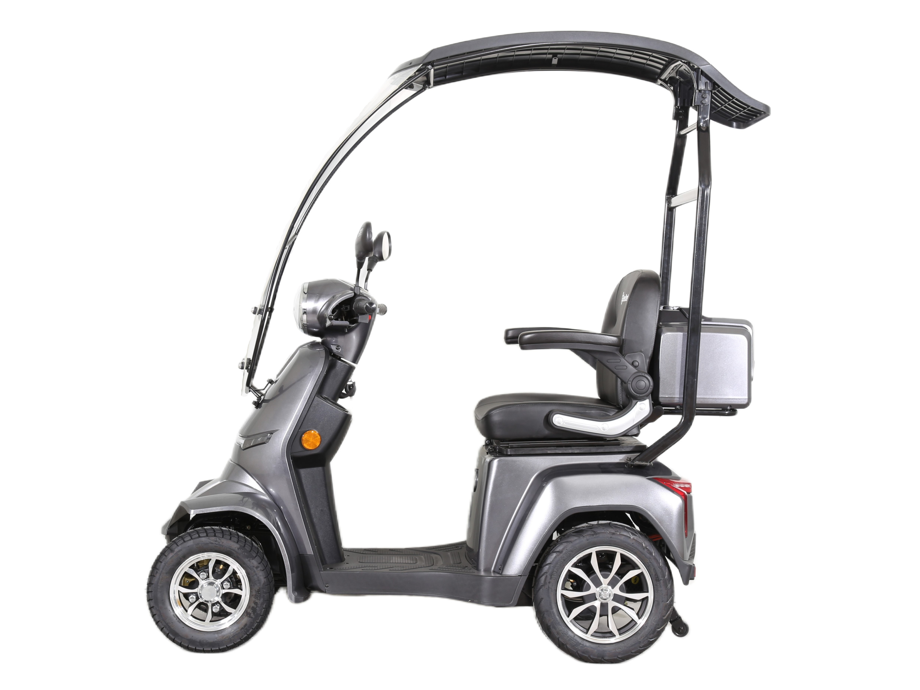 Thumbnail - GreenStreet Elektromobil »E-Mover Deluxe« 1000W 20 km/h inkl. Topcase und Dach
