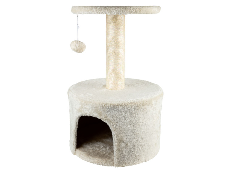 Gehe zu Vollbildansicht: zoofari® Katzen Kratzturm, strapazierfähig und flauschig - Bild 1