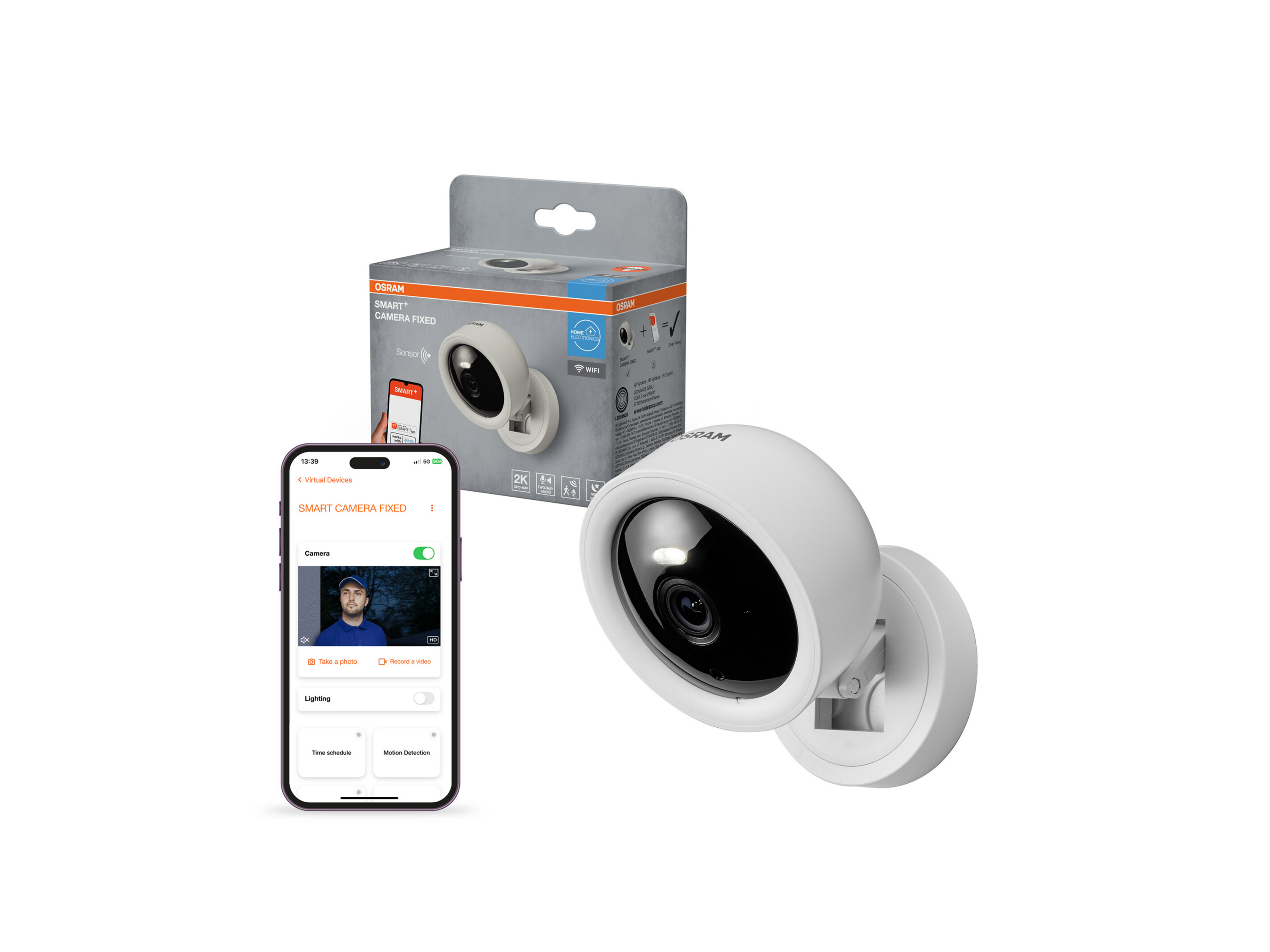 OSRAM Smart Wifi Static Camera""