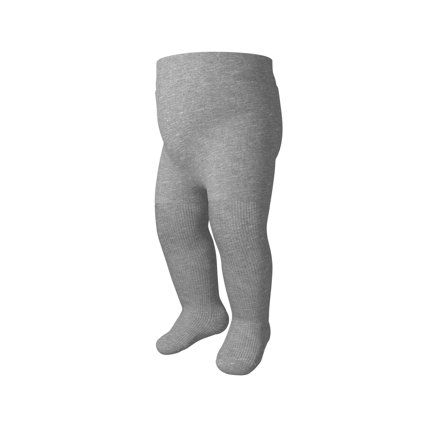 LUPILU® Baby Mädchen Strumpfhose Vollfrottee Thermo, 2 Stück (Grau, 74/80) – Bild 3 von 4