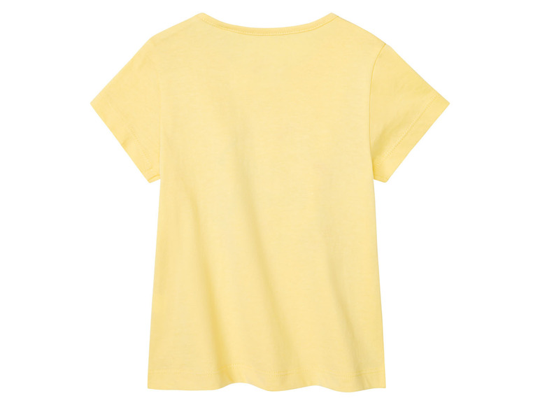 Gehe zu Vollbildansicht: lupilu® Kleinkinder Mädchen T-Shirt, 3 Stück, aus reiner Baumwolle - Bild 13