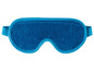 Eine blaue Gel-Augenmaske zum Schlafen oder Entspannen.
