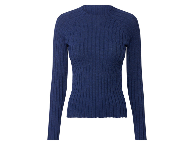 Gehe zu Vollbildansicht: esmara® Damen Pullover in Rippstrick-Qualität - Bild 5