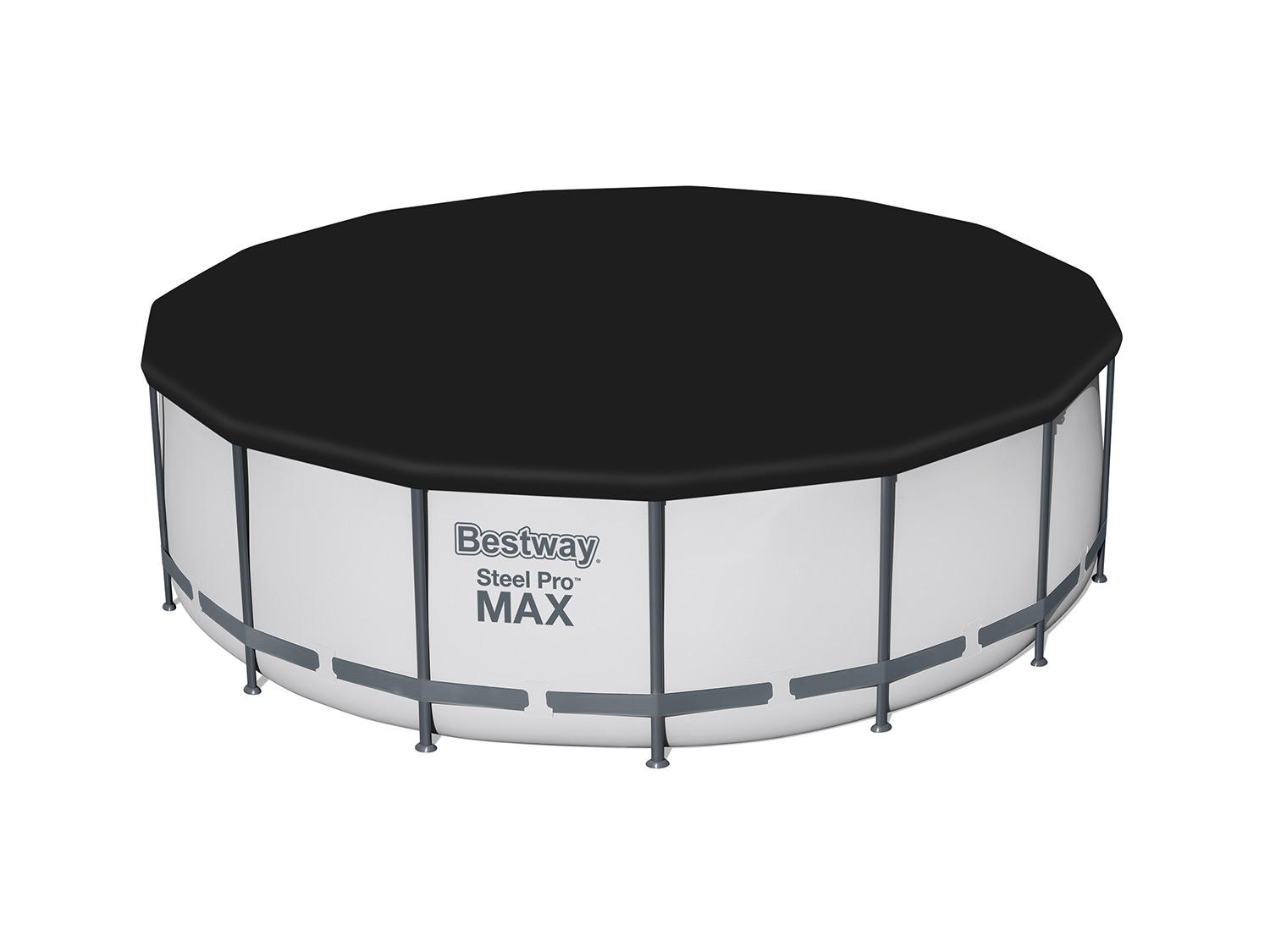 Thumbnail - Bestway Steel Pro MAX™ Frame Pool Komplett-Set mit Filterpumpe Ø 457 x 122 cm