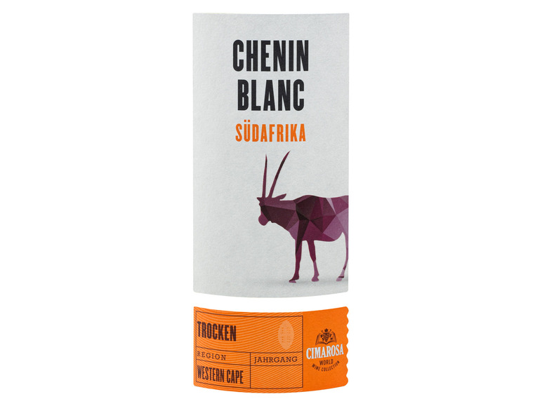 Weißwein Cape 2022 CIMAROSA Chenin trocken, Südafrika Western Blanc