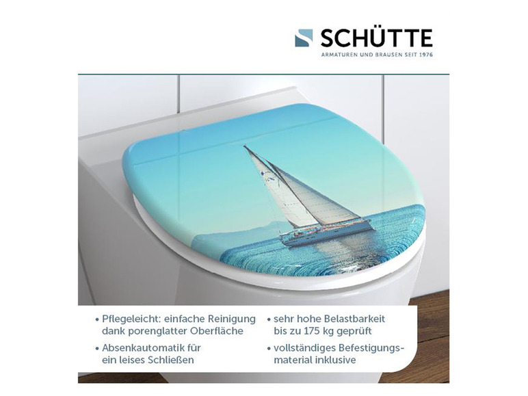 Gehe zu Vollbildansicht: Schütte WC Sitz Duroplast, mit Absenkautomatik - Bild 31