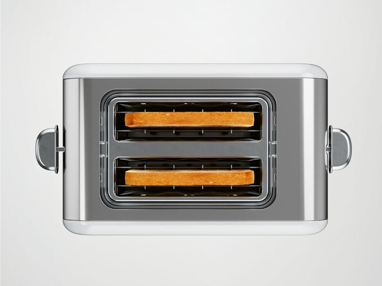 Gehe zu Vollbildansicht: SILVERCREST® KITCHEN TOOLS Toaster »STB 950 A1«, mit integriertem Brötchenaufsatz, 950 W - Bild 8