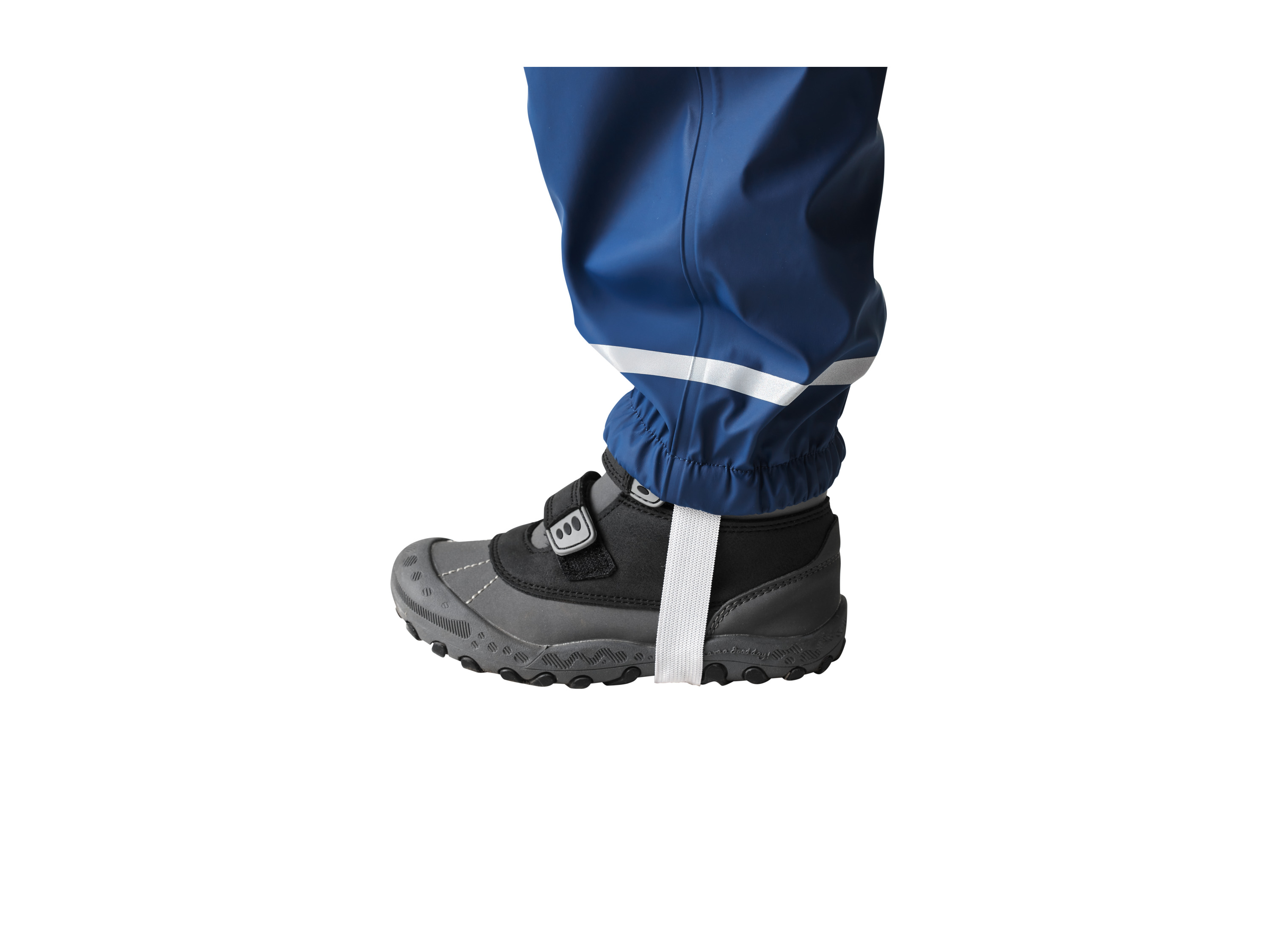 LUPILU® Baby Kleinkinder Matsch und Buddel-Overall, gefüttert (Navy, 74/80) – Bild 4 von 4
