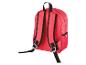 Roter Rucksack mit Muster, ideal für Kinder.
