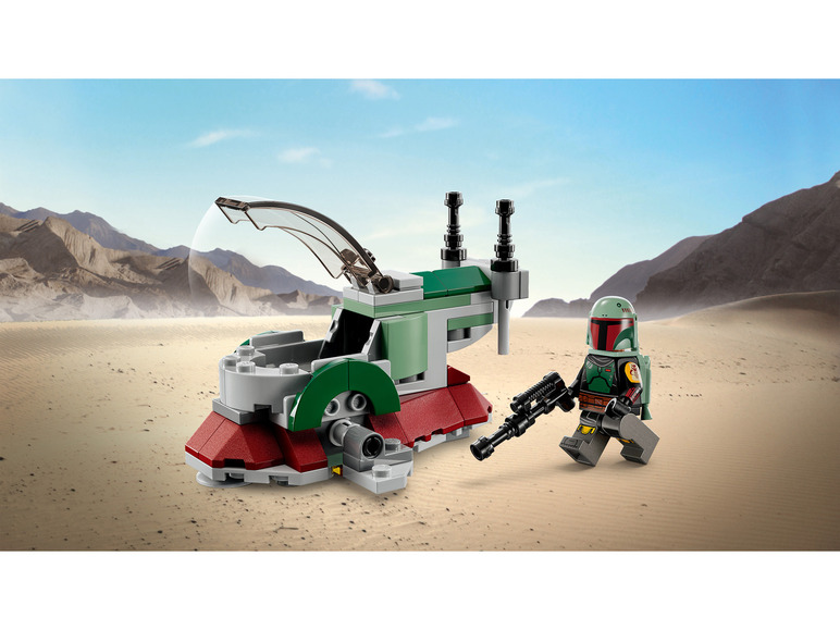 Gehe zu Vollbildansicht: LEGO® Star Wars 75344 »Boba Fetts Starship™ – Microfighter« - Bild 3