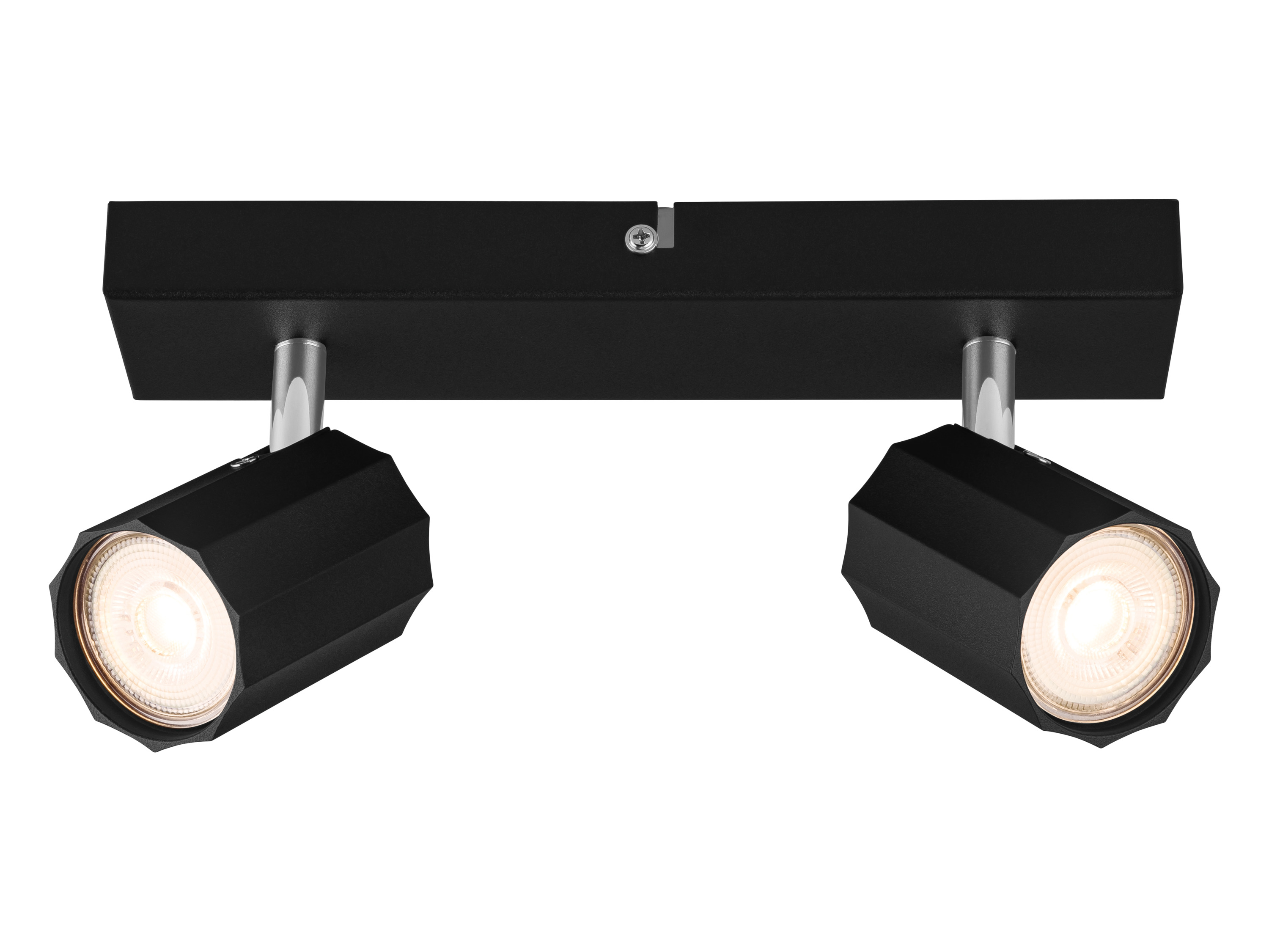 Thumbnail - LIVARNO home Wand-/Deckenleuchte, neig- und schwenkbare Spots (Schwarz)