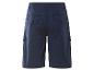 Marineblaue Cargoshorts.