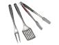 Char-Broil Grillbesteck: Grillspatel, Grillgabel und Grillzange.