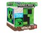 Minecraft Creeper Lampenbox, die beim Einschalten Geräusche macht.