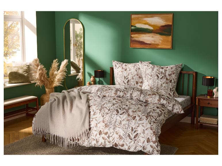 LIVARNO® Mikrofaser-Satin-Bettwäsche, 135 x 200 cm