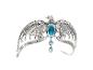 The Noble Collection Ravenclaw-Diadem mit blauen Kristallen und Gravur