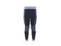 Herren-Sportleggings mit lila Bund und Details