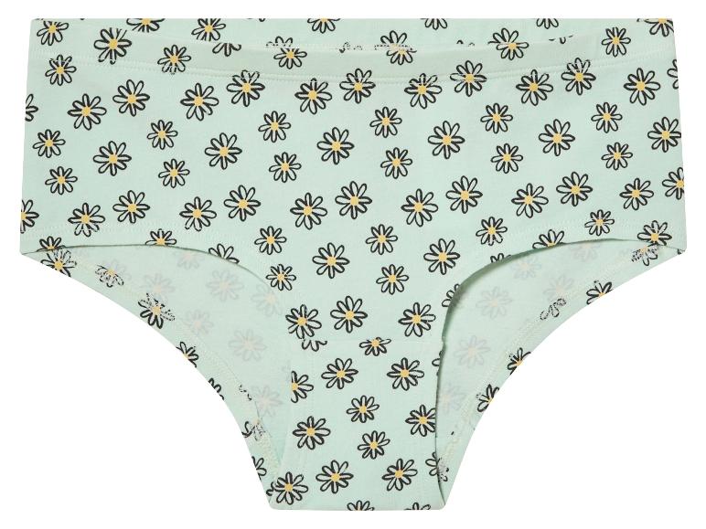 Mintgrüne Unterwäsche mit Blumenmuster