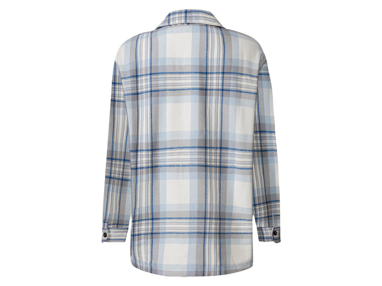 Gehe zu Vollbildansicht: esmara Damen Overshirt, aus weicher, wärmender Flanell-Qualität - Bild 4