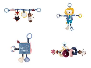 lupilu® Kinderwagenkette / Activity-Tierchen / -Würfel / -Spirale