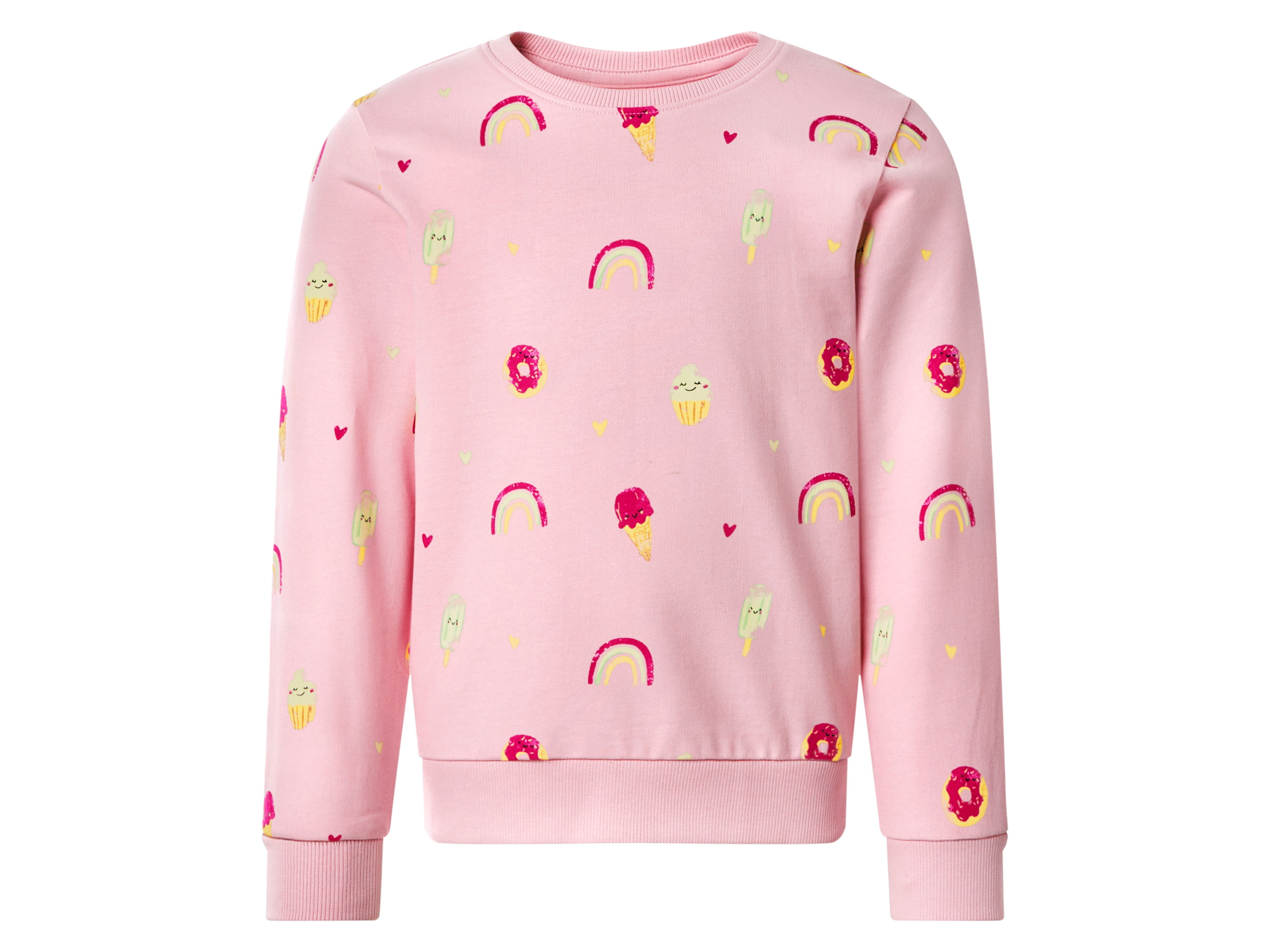 NAME IT Kleinkinder Sweatpullover (Rosa, 110/116)