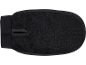 Schwarzer Körperpeeling-Handschuh