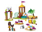Lego Friends Spielset mit einem Spielplatz, zwei Puppen und Hunden.