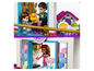 Lego Friends Laden mit Spielzeug, Kleidung und Süßwaren.