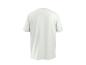 Weißes Kurzarm-T-Shirt, Rückansicht.